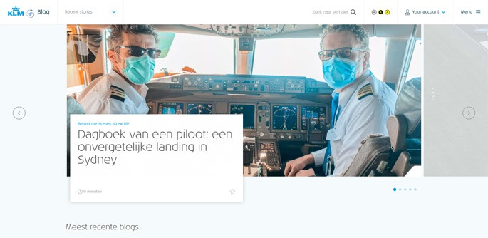 klm blog